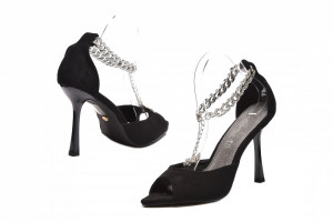 ŽENSKE SANDALE-L242217BLK