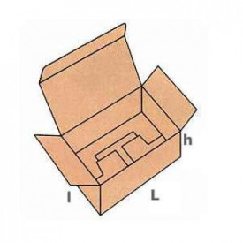 1 buc Cutie carton NATUR 435 x 245 x 160 mm - 1 buc