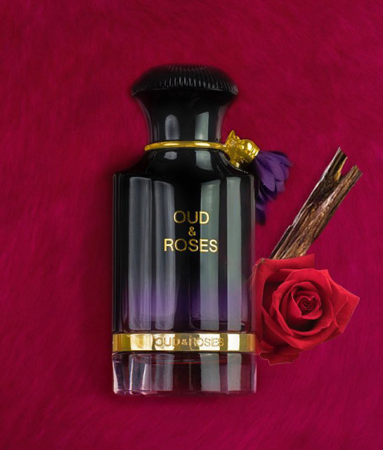 Ahmed Al Maghribi Oud & Roses 60ml Apa de Parfum