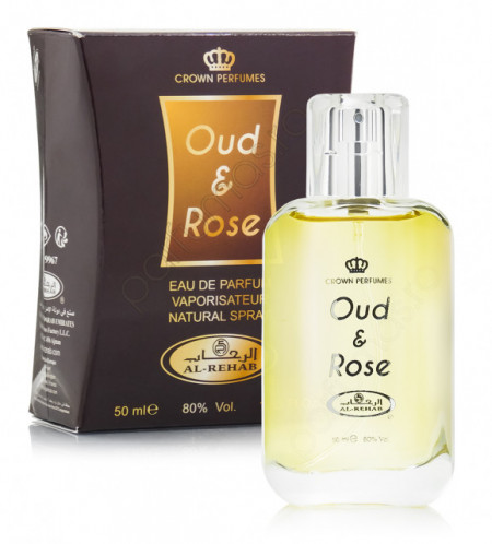 Oud & Rose - Al-Rehab Eau De Perfume Natural Spray (50 ml/1.65 fl. oz)