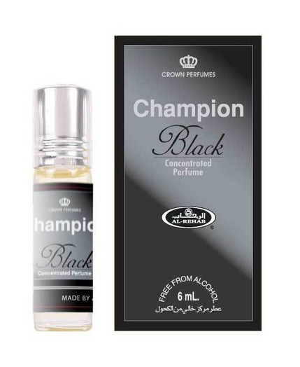 Al Rehab Champion Black 6ml - Esenta de Parfum