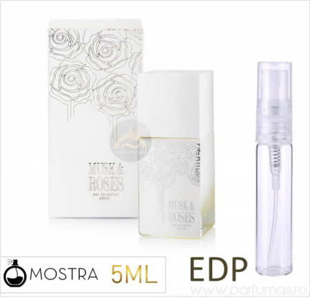Ahmed Al Maghribi Musk & Roses 5ml - Apa de Parfum