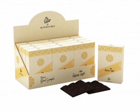 Bukhoor Oud Simple 40g - Carbuni aromati