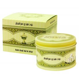 Al Haramain Oudh Hindi Ma'al Attar 50g - Carbuni aromati