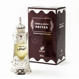 Afnan Dehn Al Oudh Abiyad 20ml - Esenta de Parfum