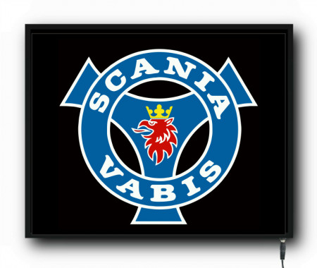Placa led luminoasa interior camion tip tablou Scania Vabis 2