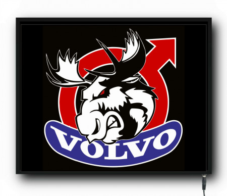 Placa led luminoasa interior camion tip tablou Volvo 5