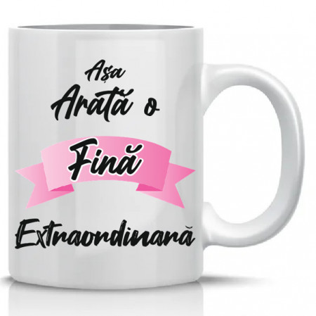 Cana personalizata * Asa arata o fina extraordinara *