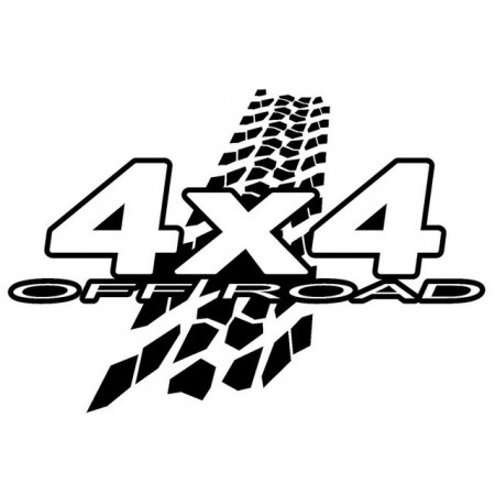 Stiker Acctibild autocolant *4x4* 02