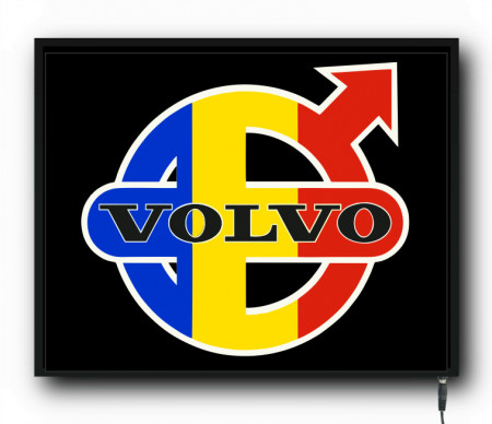 Placa led luminoasa interior camion tip tablou Volvo 7