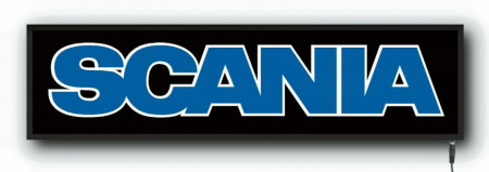 Placa led luminoasa interior camion 50x12cm Scania