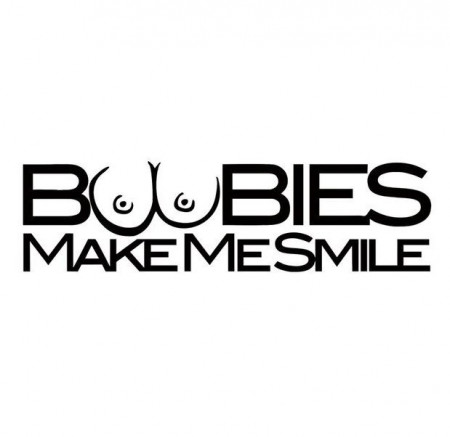 Sticker Abtibild autocolant *BOOBIES*