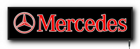 Placa led luminoasa interior camion 50x12cm Mercedes