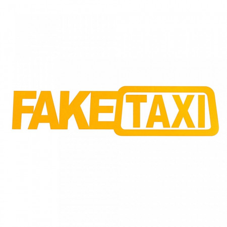 Sticker Abtibild autocolant *FAKE TAXI*