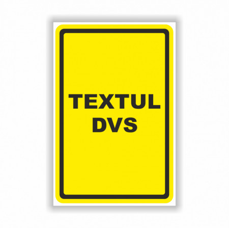 Semn indicator, (textul dumneavoastra 2),Tabla Aluminiu, Autocolant sau PVC