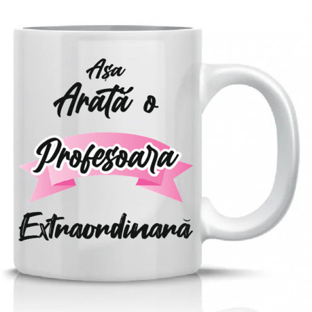 Cana personalizata * Asa arata o profesoara extraordinara *
