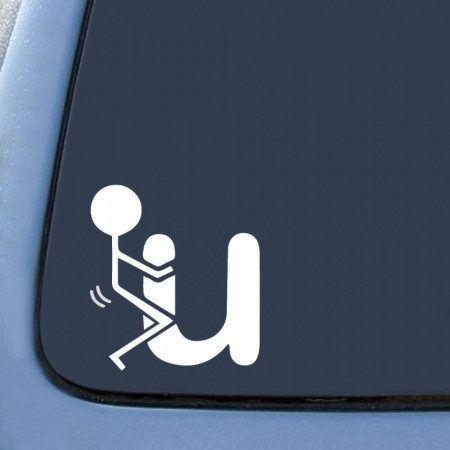 Stiker Abtibild autocolant *I F@#K YOU*