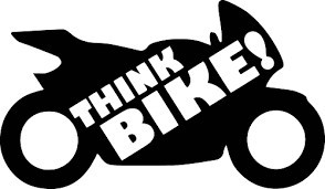 Stiker Abtibild autocolant *THINK BIKE*