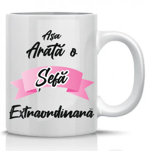 Cana personalizata * Asa arata o sefa extraordinara *