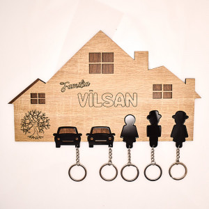 Suport chei personalizat + Brelocuri