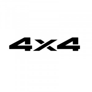 Stiker Acctibild autocolant *4x4* 01