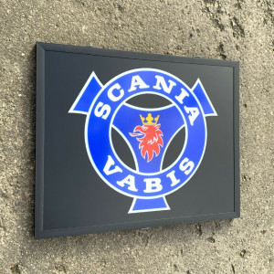 Placa led luminoasa interior camion tip tablou Scania Vabis 2