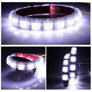 Set Lumini Auto 2 x 8 Led-uri DRL 12V - 8W - LUMINA DE ZI -