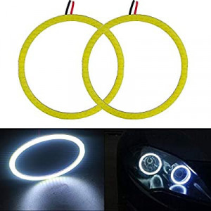 Angel Eyes LED COB , lumina continua, alba
