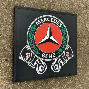 Placa led luminoasa interior camion tip tablou Mercedes Benz 2