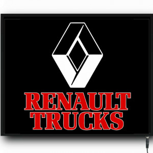 Placa led luminoasa interior camion tip tablou Renault Trucks