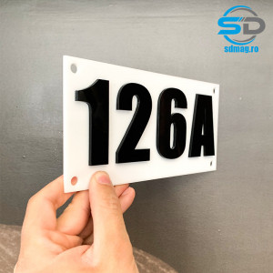 Placa Personalizata cu Nr de la casa
