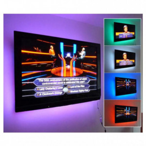 Kit Tv RGB Banda Led RGB cu Bluetooth Lumina ambientala - aplicatie telefon - joc de lumini pe muzica