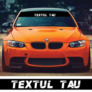 Parasolar auto *MESAJUL TAU* + Kit instalare