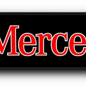 Placa led luminoasa interior camion 50x12cm Mercedes