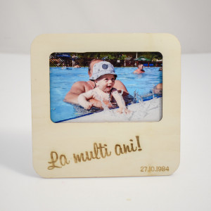 Rama foto lemn Personalizata 01