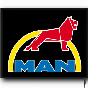 Placa led luminoasa interior camion tip tablou MAN