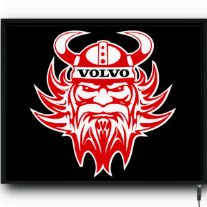 Placa led luminoasa interior camion tip tablou Volvo 1