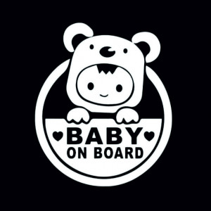 Sticker Abtibild autocolant BABY ON BOARD