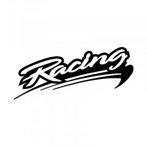 Stiker Abtibild autocolant *RACING*