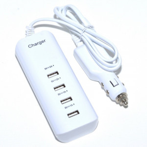 Incarcator auto cu 4 USB uri 20w