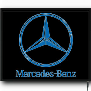 Placa led luminoasa interior camion tip tablou Mercedes Benz 1