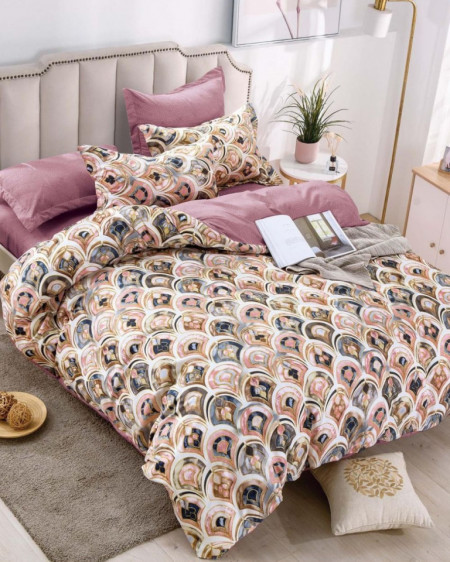 Lenjerie de Pat din Finet, Pat 2 Persoane, Luxury, FNJ-211