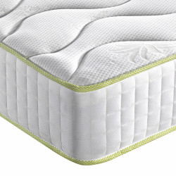 Saltea Aloe Vera Cocos Memory, husa cu fibre de bambus cu efect antimicrobian, Super Ortopedica, aerisire 3D Free Air, 180x200 cm