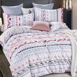 Lenjerie de Pat din Finet, Pat 2 Persoane, Traditional Modern, FNJ-41