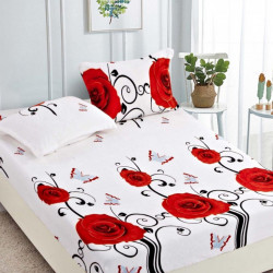 Husa de Pat Cocolino cu Elastic + 2 Fete de Perna pentru Pat Dublu, HCJ-18