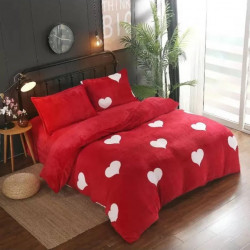 Lenjerie Pufoasa Cocolino cu 2 Fete, 4 Piese, Pat 2 Persoane, LCJ-23