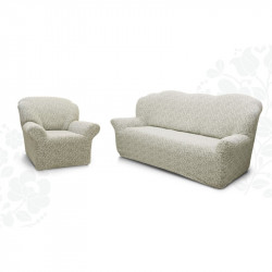 Set Huse Multielastice Jacquard, Pentru Canapea 3 Locuri si 1 Fotoliu