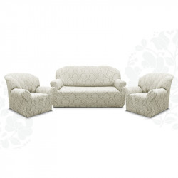 Set Huse Multielastice Jacquard, Pentru Canapea 3 Locuri si 2 Fotolii, Model 2