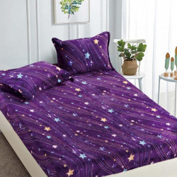 Husa de Pat Cocolino cu Elastic + 2 Fete de Perna pentru Pat Dublu, HCJ-25
