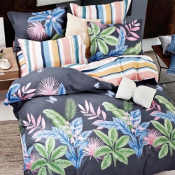 Lenjerie de Pat din Finet, Pat 2 Persoane, Tropical Island, FNJ-145